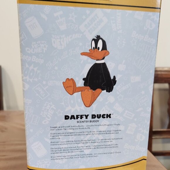 Scentsy Buddy Loony Tunes Daffy Duck new in box with scentpack - Picture 2 of 3